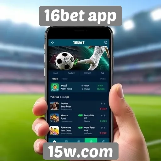 Recursos e funcionalidades do app 16bet