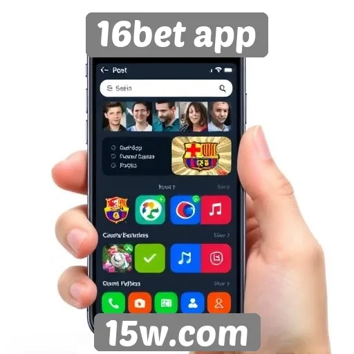 Características principais do 16bet app